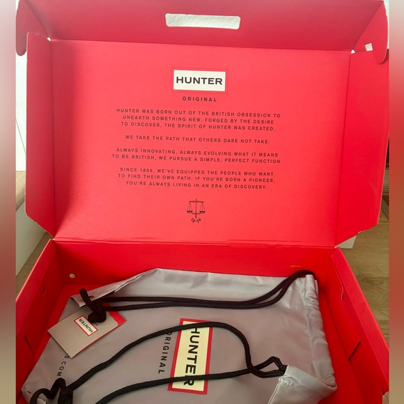 Original HUNTER tall boots in HOT Pink size 7/EU 38 - Picture 3 of 7